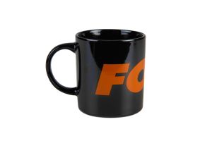 Fox Hrnček Ceramic Black and Orange Logo
